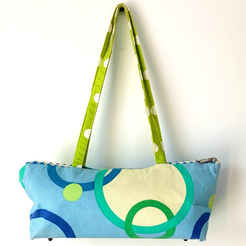 Adorable Blue & Green Bag!